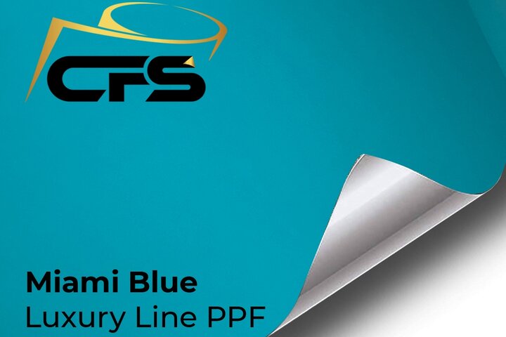PPF folija u boji - CFS Luxury Line PPF Miami Blue1