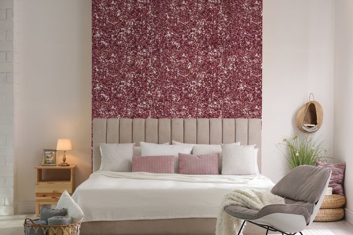 Ručno pravljena organska folija latice ruže dezen - Avery Dennison Rose Petals - Rolna 1.36 m x 10 m2