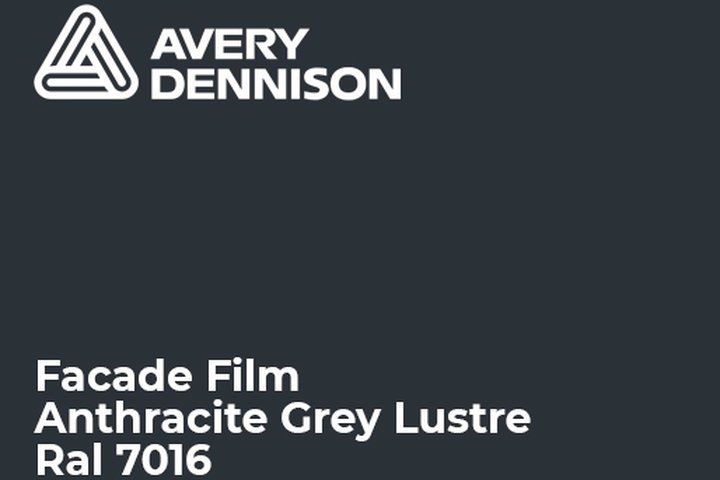 Fasadna folija - Avery Dennison Anthracite Grey Lustre1
