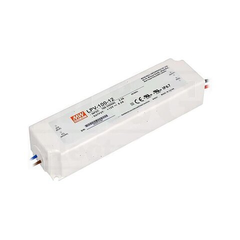 Vodootporno LED napajanje 100W - MEAN WELL LPV-100-12 IP671