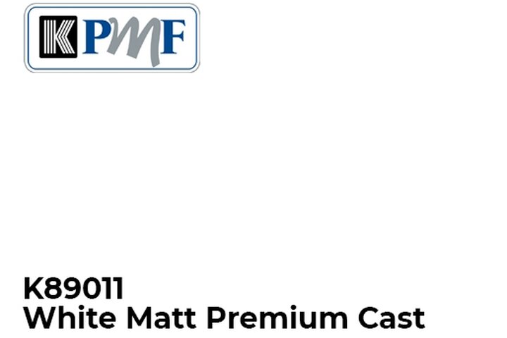 PREMIUM cast folija za štampu - KPMF K89011 Bela Mat1