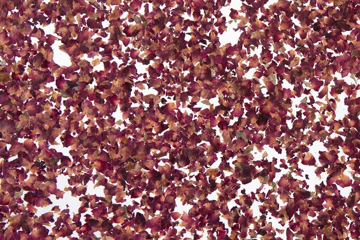 Ručno pravljena organska folija latice ruže dezen - Avery Dennison Rose Petals - Rolna 1.36 m x 10 m1