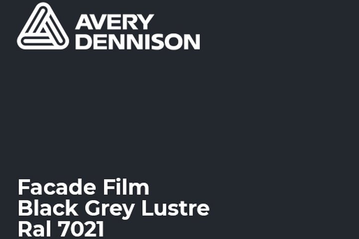 Fasadna folija - Avery Dennison Black Grey Lustre1