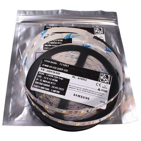 Hexus LED traka 12W 60d/m 3000K1
