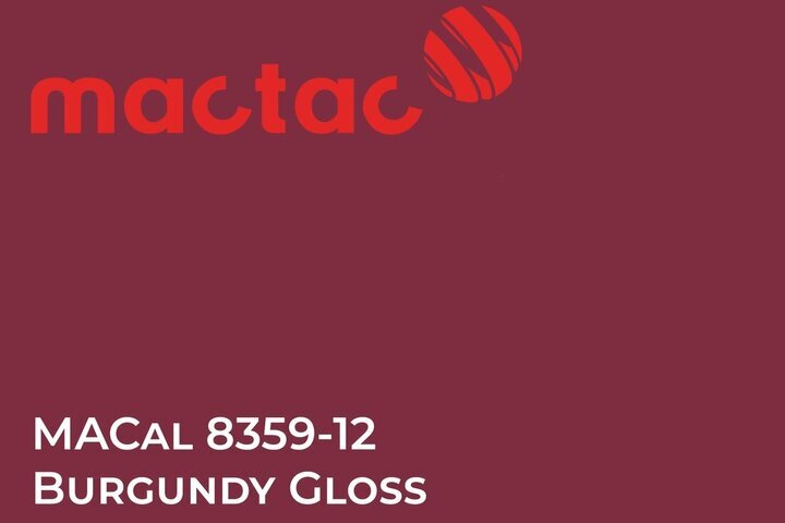 Monomerna kater folija - Mactac - MACal 8300 Burgundy Gloss1