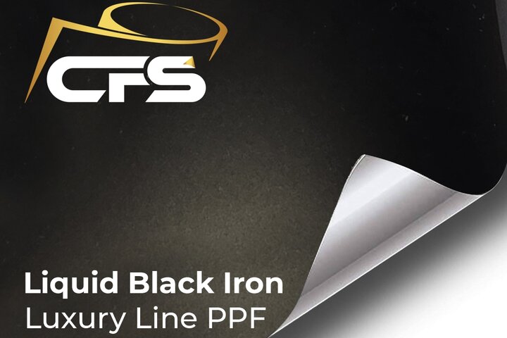 PPF folija u boji - CFS Luxury Line PPF Liquid Black Iron 1