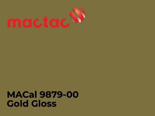 Premium polimerna kater folija - Mactac MACal 9800 Gold Gloss1